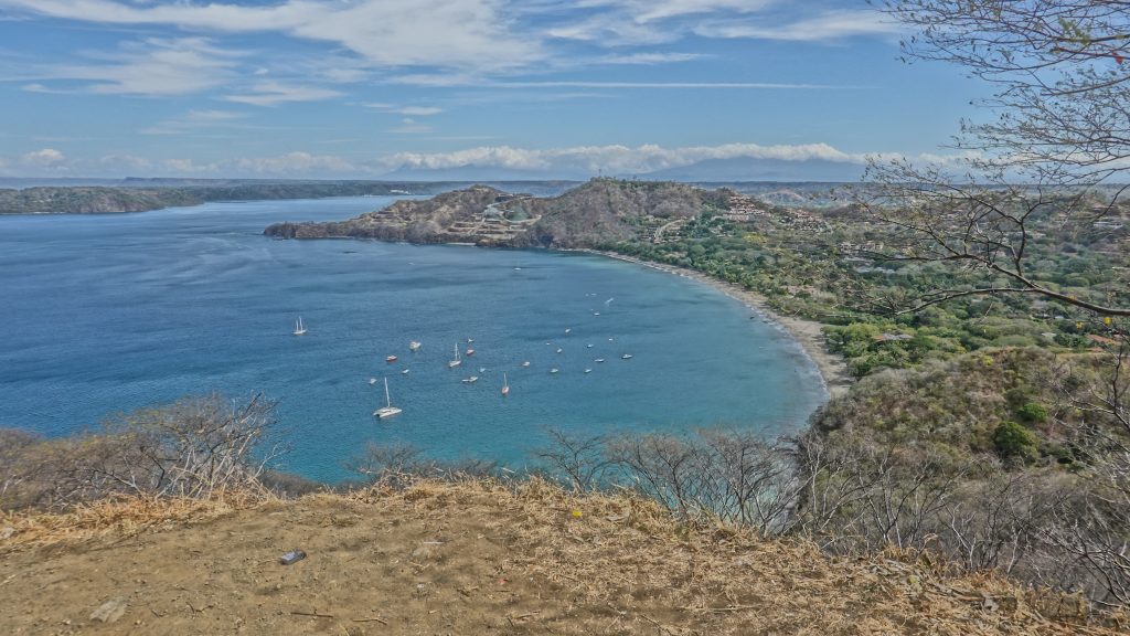 Discover Costa Rica: View of Playa Hermosa on the Way to Playa Penca